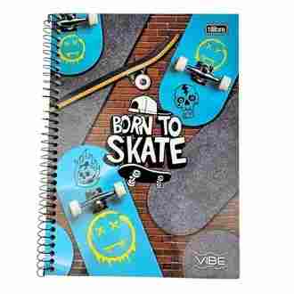 CADERNO 1X1 VIBE MASC. C.D.